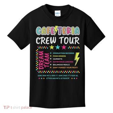 Cafeteria Crew Lunch Lady Dream Team Back To School Kids T-Shirt