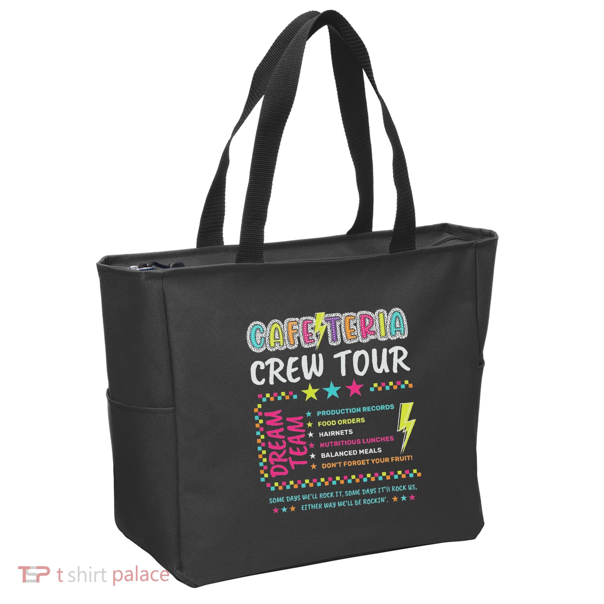 Cafeteria Crew Lunch Lady Dream Team Back To School Tote Bag