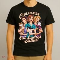Childless Cat Ladies T-Shirt thumb 3