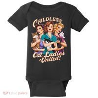 Childless Cat Ladies Baby Bodysuit thumb 0