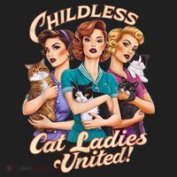 Childless Cat Ladies Golf Towel thumb 3