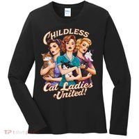 Childless Cat Ladies Women's Long Sleeve Shirt thumb 0