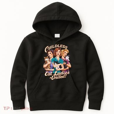 Childless Cat Ladies Kids Hoodie