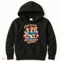 Childless Cat Ladies Kids Hoodie thumb 0