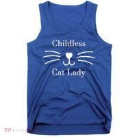 Childless Cat Lady Whiskers Pro Kamala Harris Tank Top thumb 0
