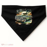 Chicano Culture Lowriders Classic Mi Vida Loca Lowrider USA-Made Doggie Bandana thumb 0