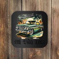 Chicano Culture Lowriders Classic Mi Vida Loca Lowrider Coaster thumb 0