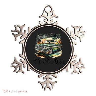 Chicano Culture Lowriders Classic Mi Vida Loca Lowrider Ornament