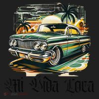 Chicano Culture Lowriders Classic Mi Vida Loca Lowrider Hat thumb 2