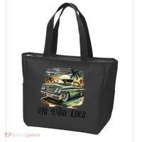 Chicano Culture Lowriders Classic Mi Vida Loca Lowrider Tote Bag thumb 3