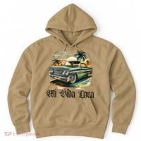 Chicano Culture Lowriders Classic Mi Vida Loca Lowrider Hoodie thumb 0