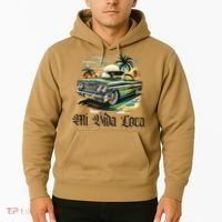 Chicano Culture Lowriders Classic Mi Vida Loca Lowrider Hoodie thumb 2