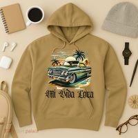 Chicano Culture Lowriders Classic Mi Vida Loca Lowrider Hoodie thumb 3