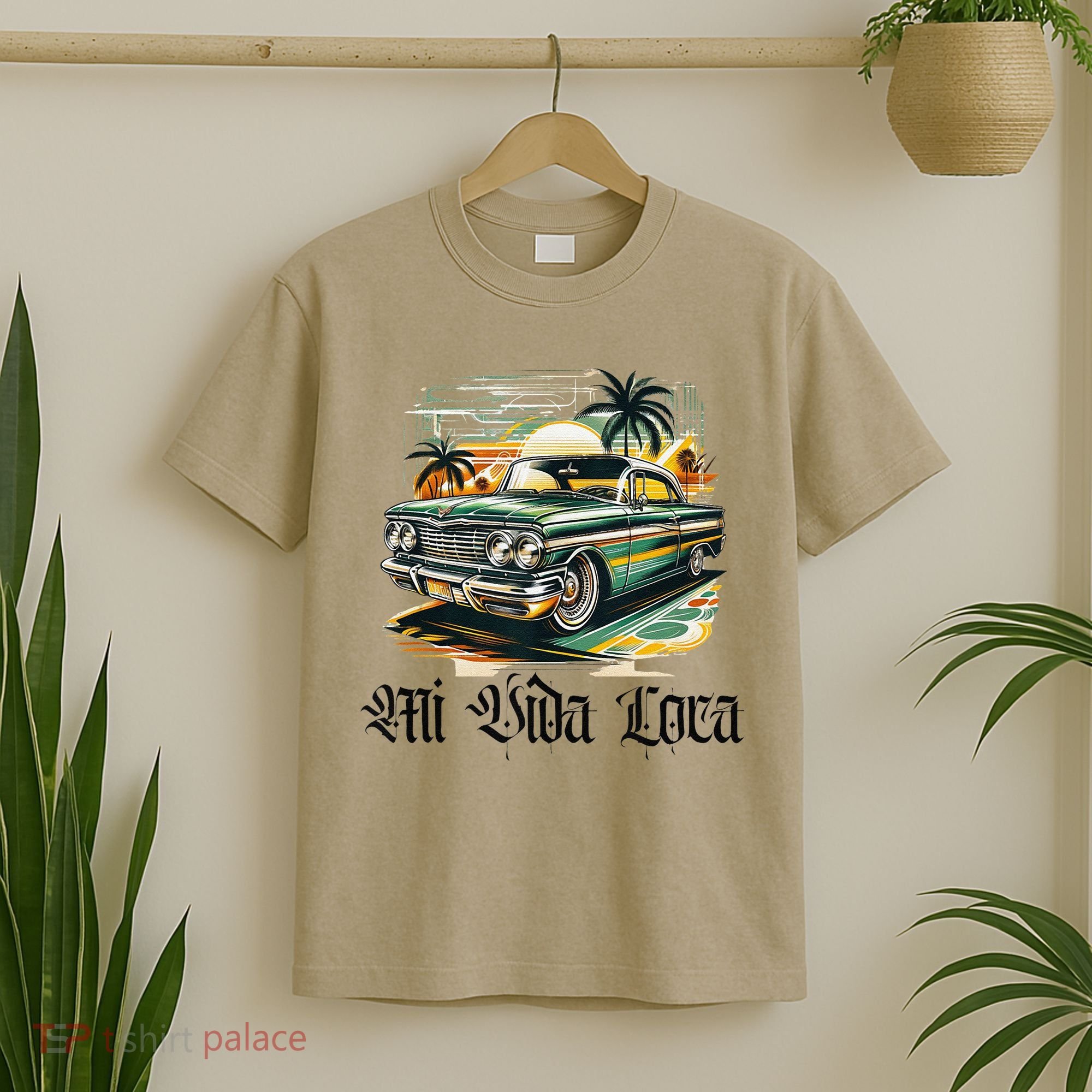 Chicano Culture Lowriders Classic Mi Vida Loca Lowrider T-Shirt
