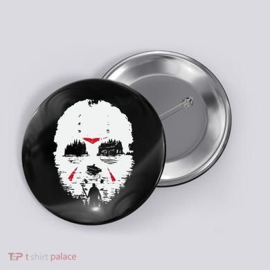 Camp Crystal Lake Friday Night Terror Button