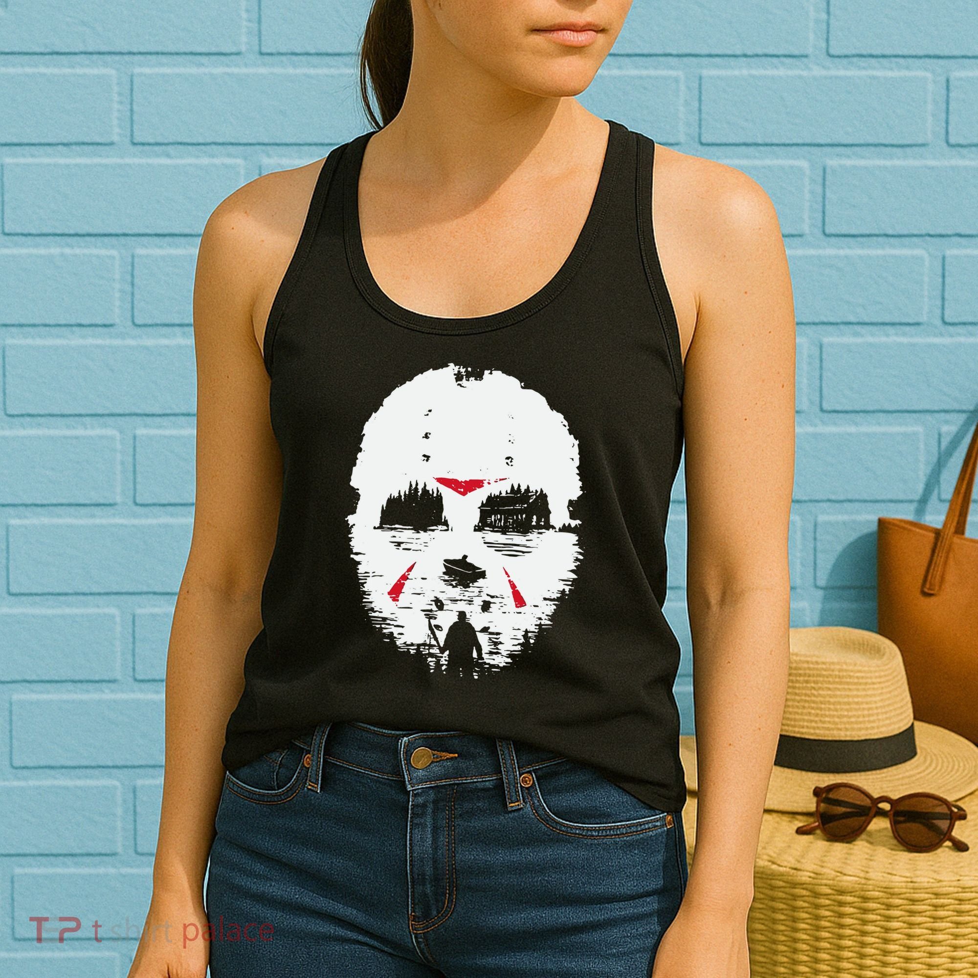 Camp Crystal Lake Friday Night Terror Women's Tank Top