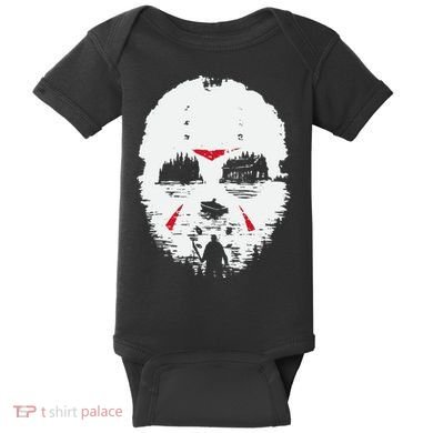Camp Crystal Lake Friday Night Terror Baby Bodysuit