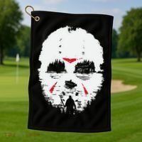 Camp Crystal Lake Friday Night Terror Golf Towel thumb 1