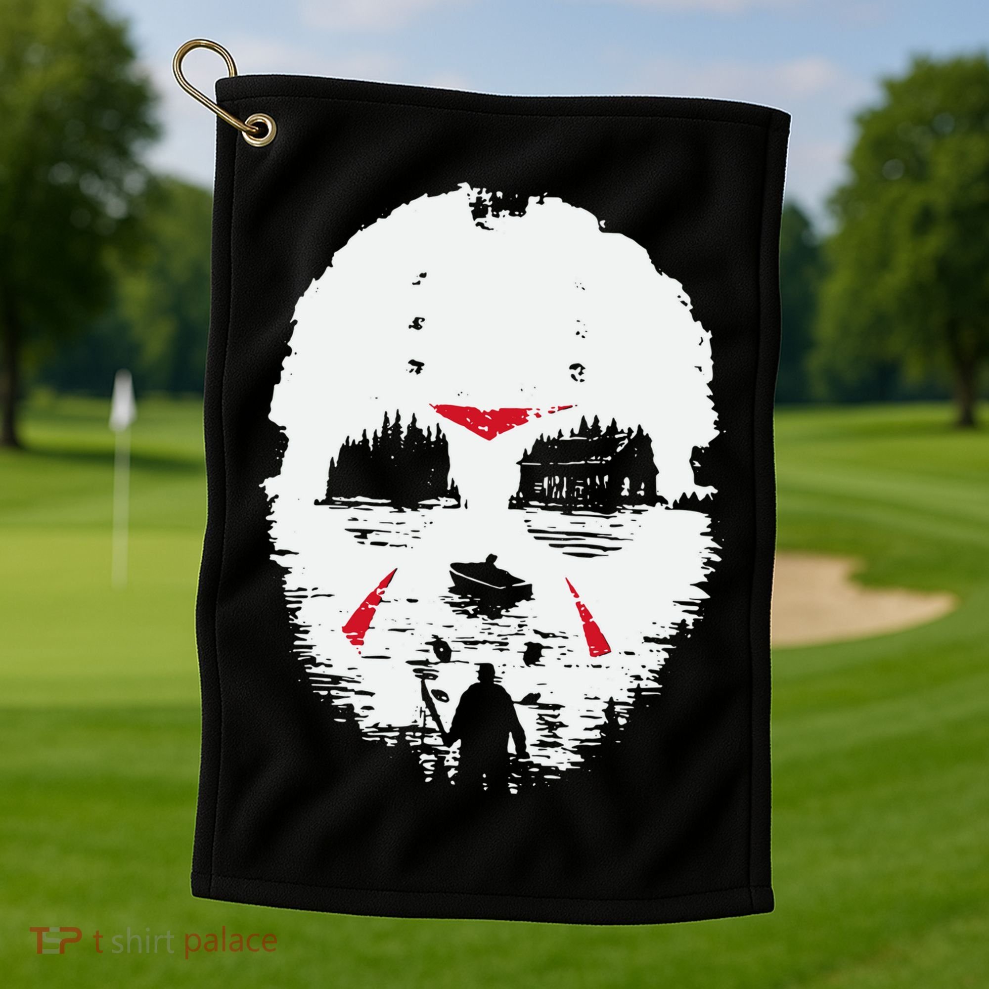 Camp Crystal Lake Friday Night Terror Golf Towel