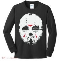 Camp Crystal Lake Friday Night Terror Kids Long Sleeve Shirt thumb 0