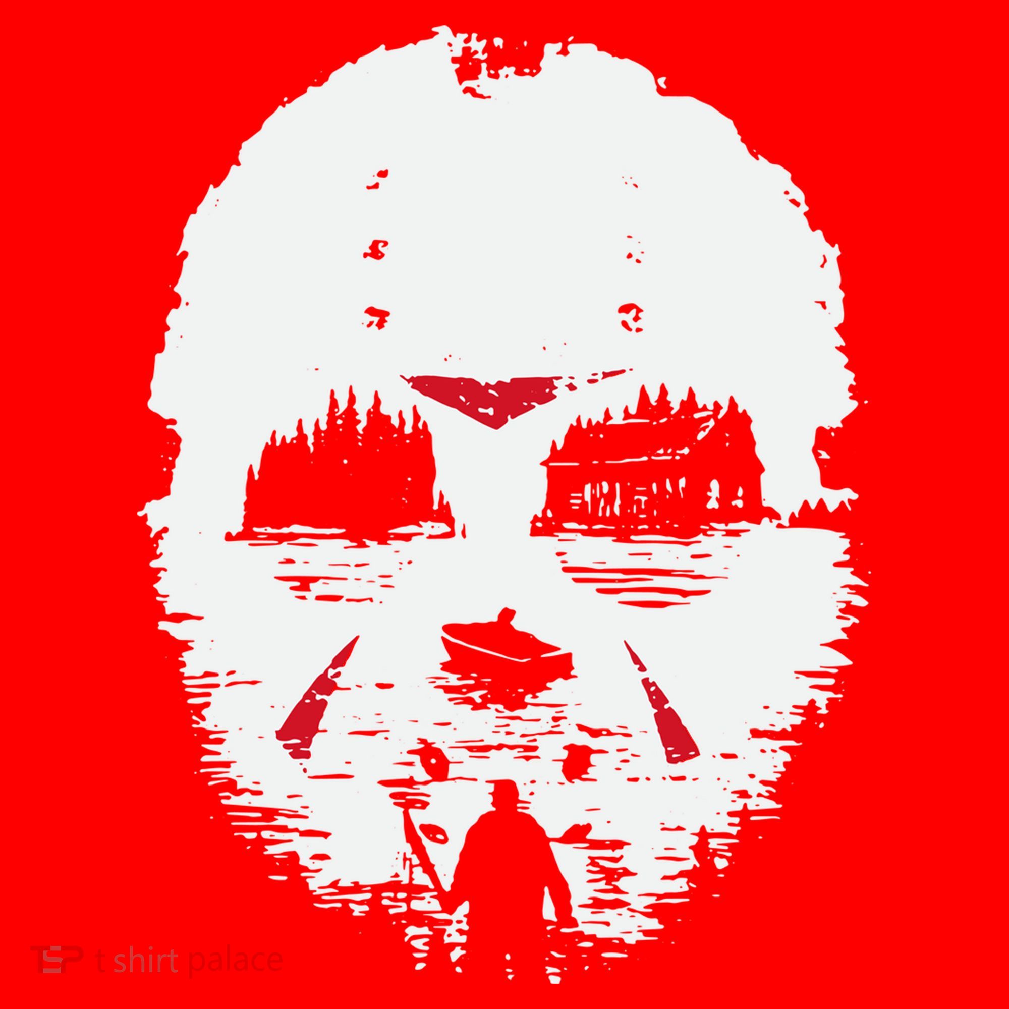 Camp Crystal Lake Friday Night Terror Santa Hat