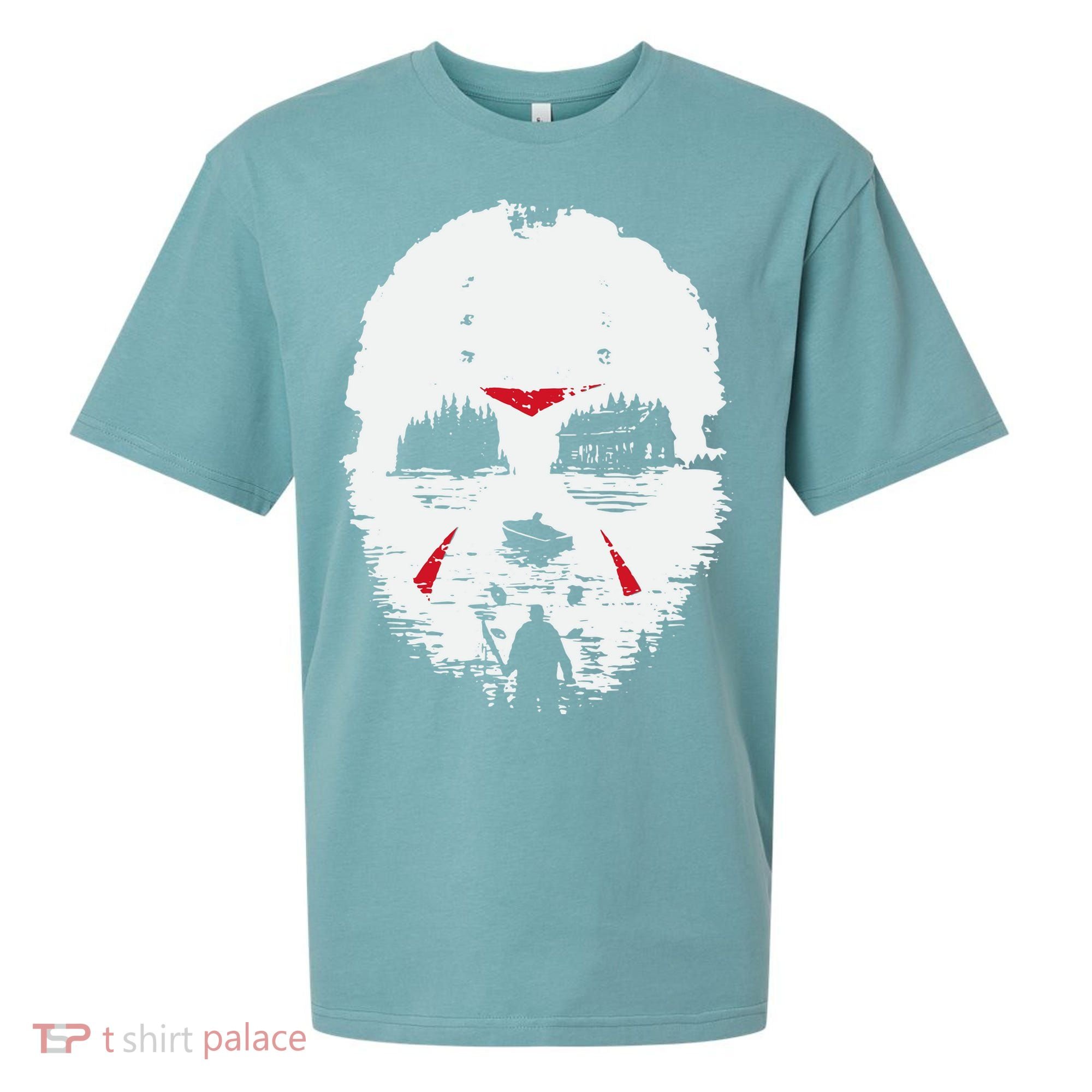 Camp Crystal Lake Friday Night Terror Sueded Cloud Jersey T-Shirt