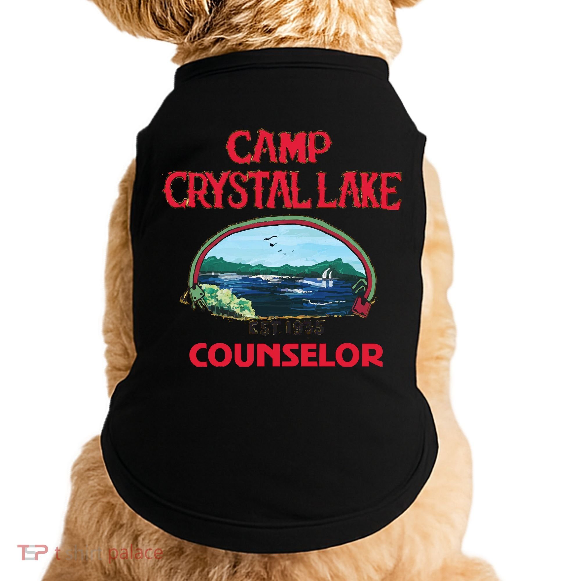 Camp Crystal Lake Doggie Tank