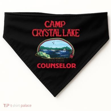 Camp Crystal Lake USA-Made Doggie Bandana