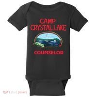 Camp Crystal Lake Baby Bodysuit thumb 0