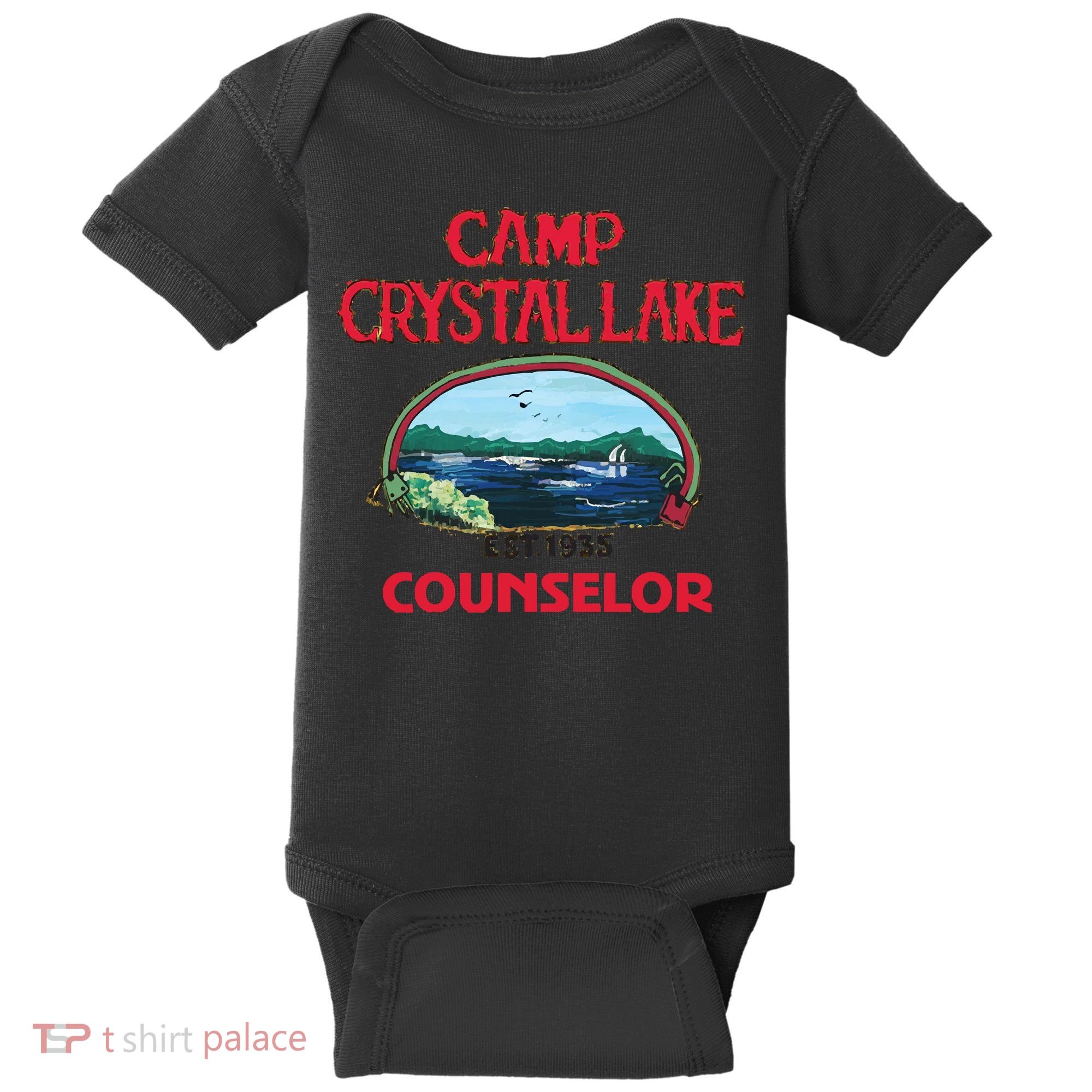 Camp Crystal Lake Baby Bodysuit