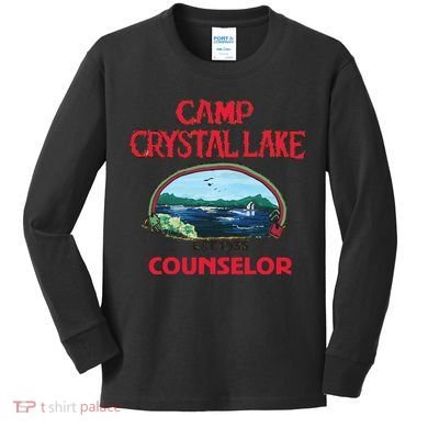 Camp Crystal Lake Kids Long Sleeve Shirt