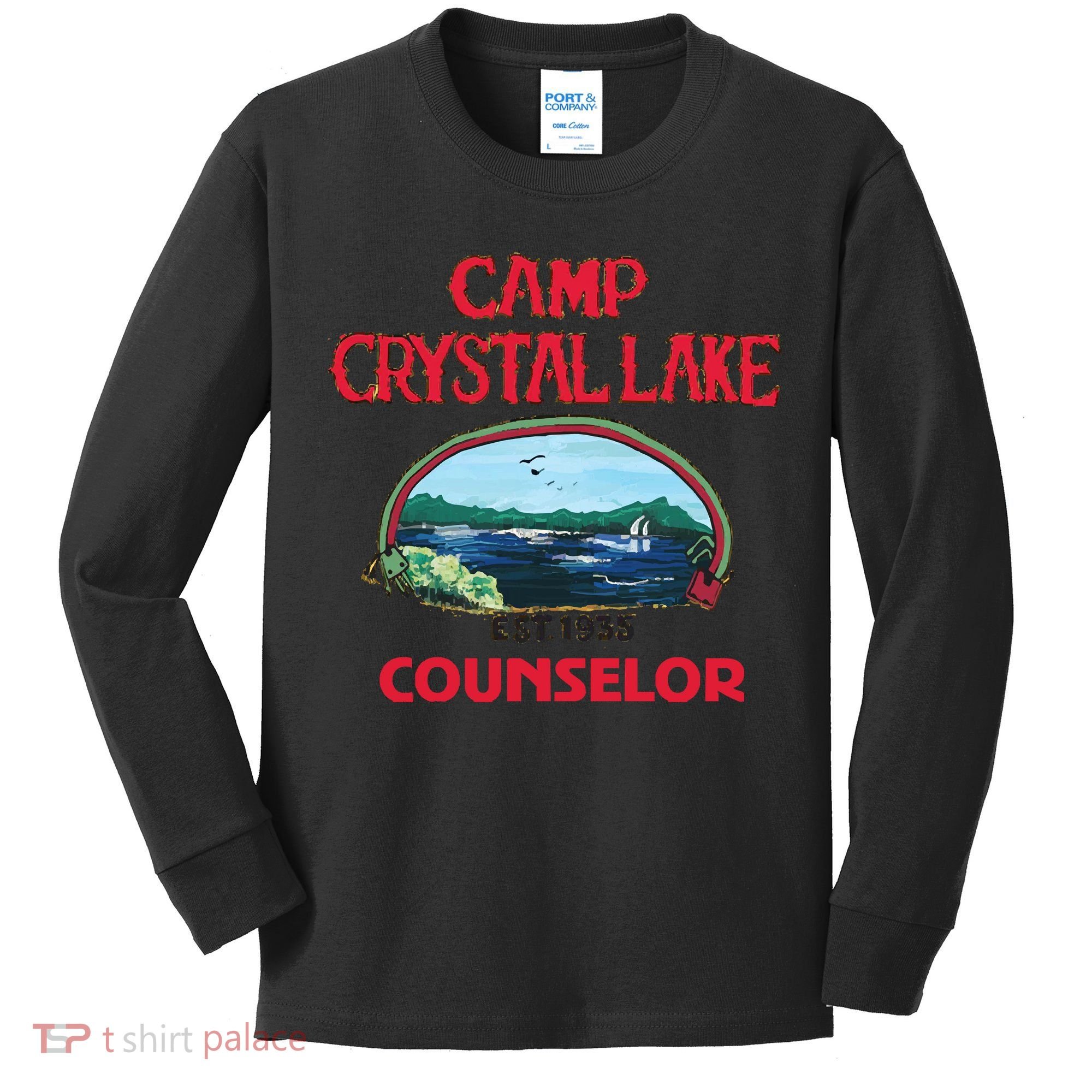 Camp Crystal Lake Kids Long Sleeve Shirt