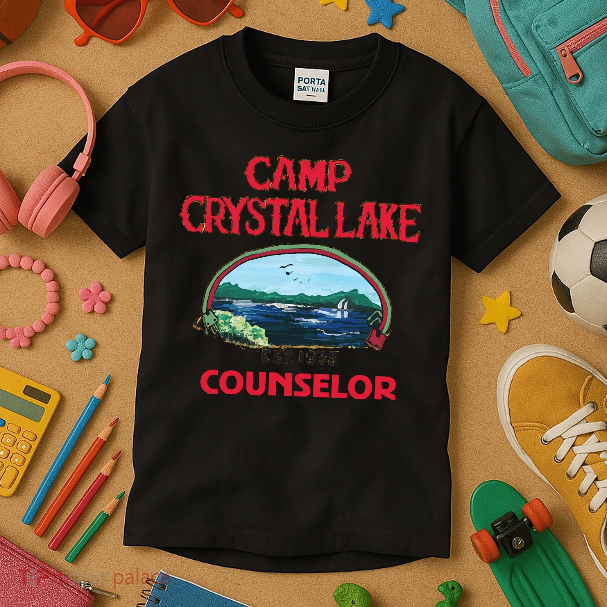 Camp Crystal Lake Kids T-Shirt