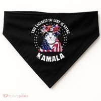 Childless Cat Lady USA-Made Doggie Bandana thumb 0