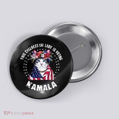 Childless Cat Lady Button