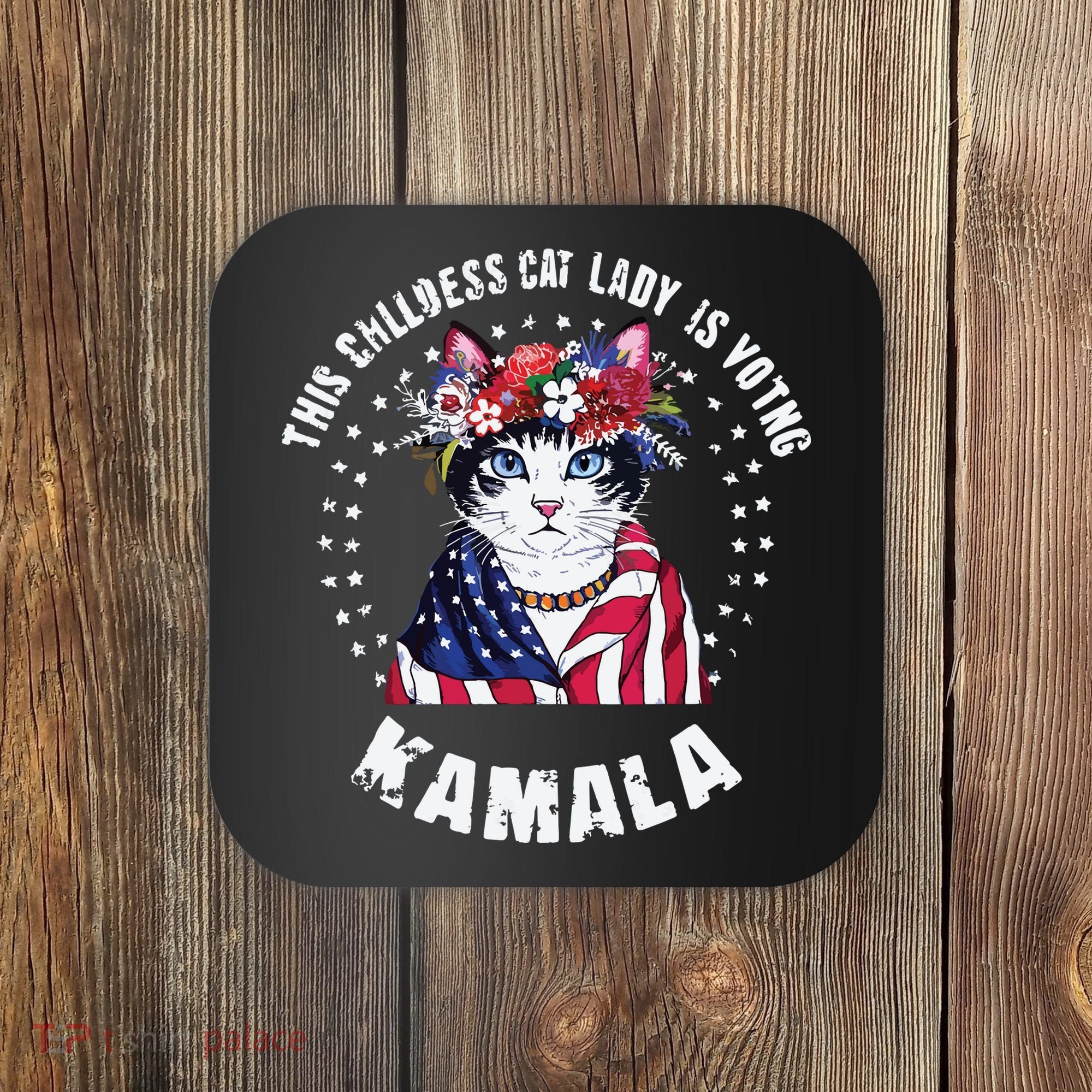 Childless Cat Lady Coaster