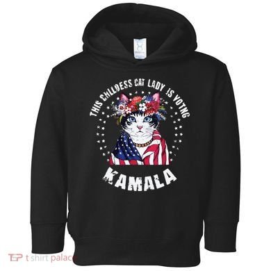 Childless Cat Lady Toddler Hoodie
