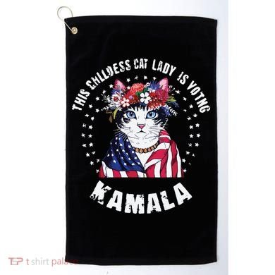 Childless Cat Lady Golf Towel