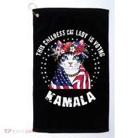 Childless Cat Lady Golf Towel thumb 0