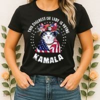 Childless Cat Lady Women's T-Shirt thumb 2