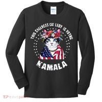 Childless Cat Lady Kids Long Sleeve Shirt thumb 0