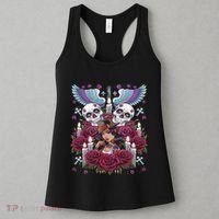 Chicano Chicana La Raza Barrio Tattoo Art Death Women's Tank Top thumb 3