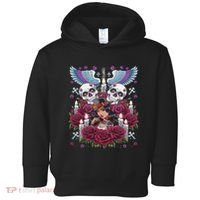 Chicano Chicana La Raza Barrio Tattoo Art Death Toddler Hoodie thumb 0