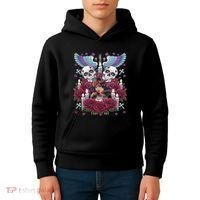 Chicano Chicana La Raza Barrio Tattoo Art Death Kids Hoodie thumb 4