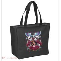 Chicano Chicana La Raza Barrio Tattoo Art Death Tote Bag thumb 2