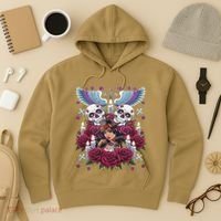 Chicano Chicana La Raza Barrio Tattoo Art Death Hoodie thumb 3
