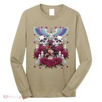 Chicano Chicana La Raza Barrio Tattoo Art Death Long Sleeve Shirt thumb 0