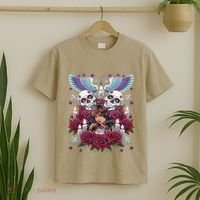 Chicano Chicana La Raza Barrio Tattoo Art Death T-Shirt thumb 2
