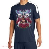 Chicano Chicana La Raza Barrio Tattoo Art Death Sport-Tek Competitor United Soccer Jersey thumb 0