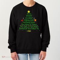Christian Christmas Lover Bible Names of Jesus Tree Women's Sweatshirt thumb 0